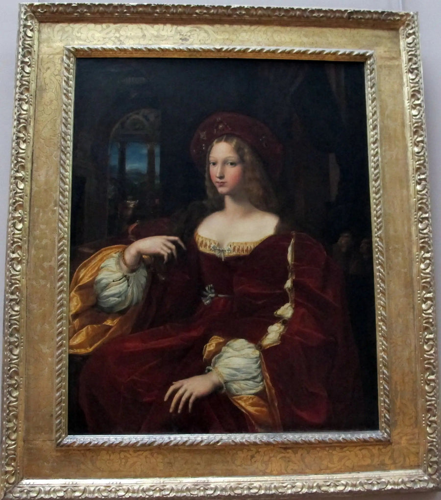 Portret van Isabelle de Requesens, vicekoningin van Napels - Raphael Sanzio