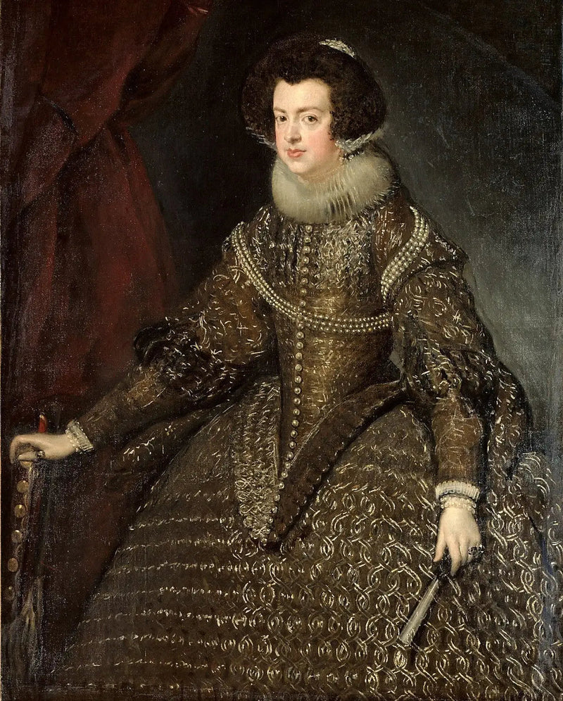 Portret van Isabella van Spanje - Diego Velázquez