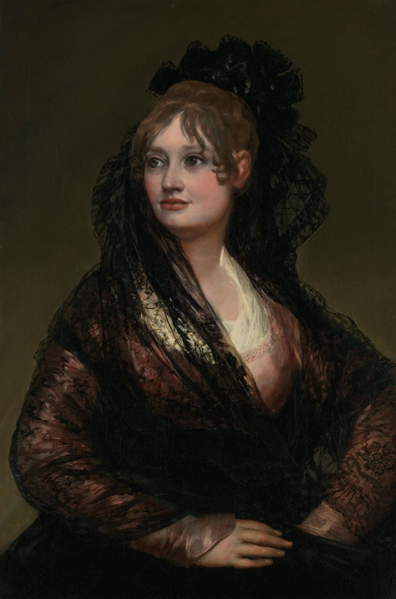 Portret van Isabelle Porcel - Francisco de Goya
