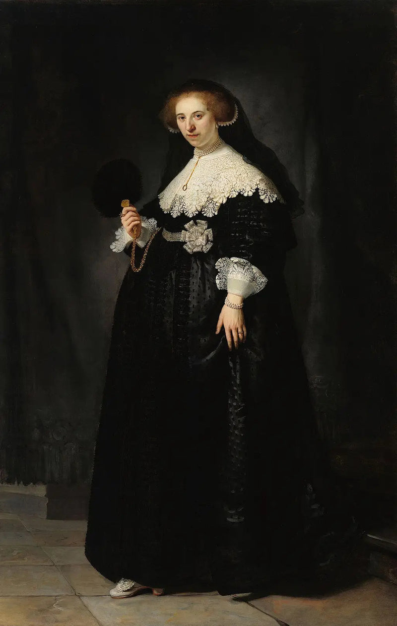 Portret van Oopjen Coppit - Rembrandt