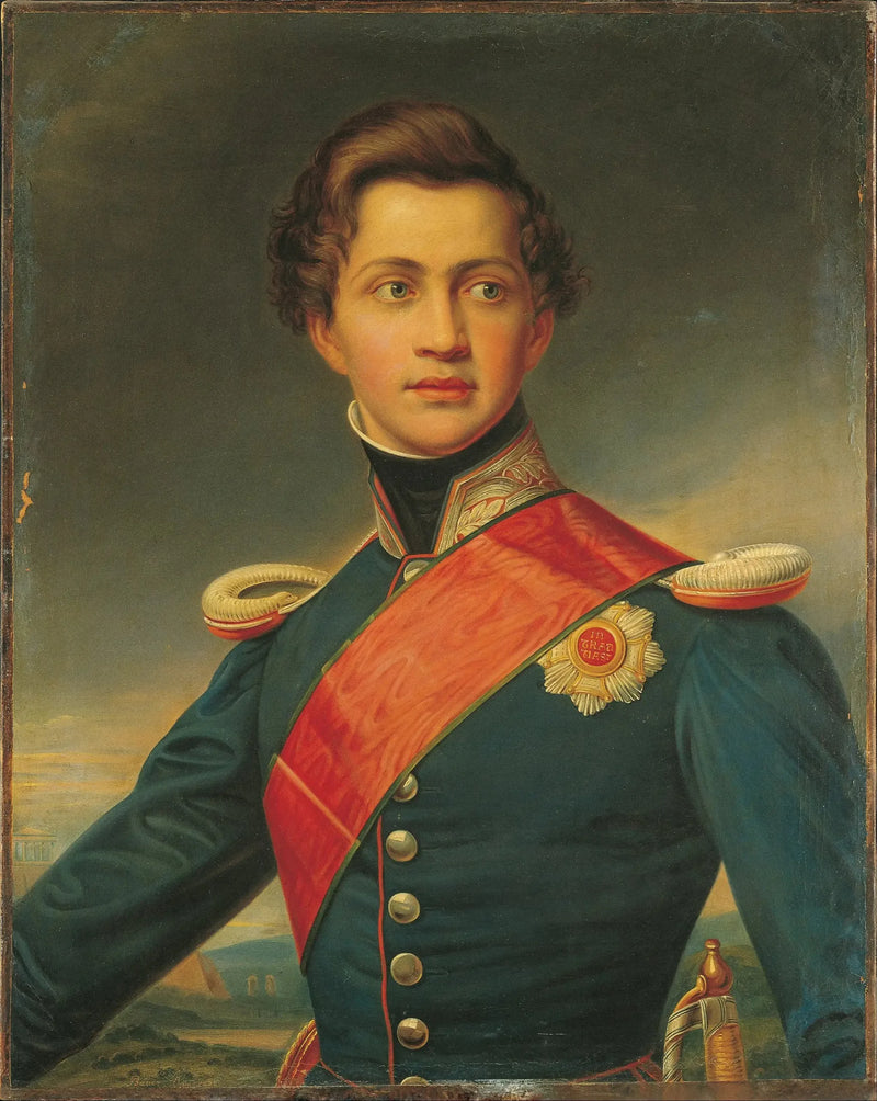 Portret van Othon als jonge man - Joseph Karl Stieler