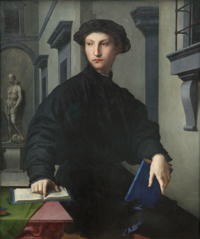 Portret van Ugolino Martelli - Bronzino