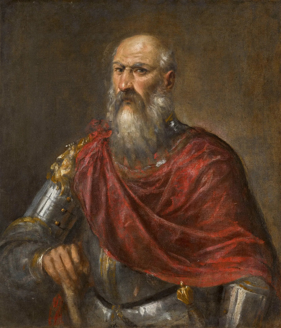 Portret van een Venetiaanse admiraal, waarschijnlijk Francesco Duodo - Titian