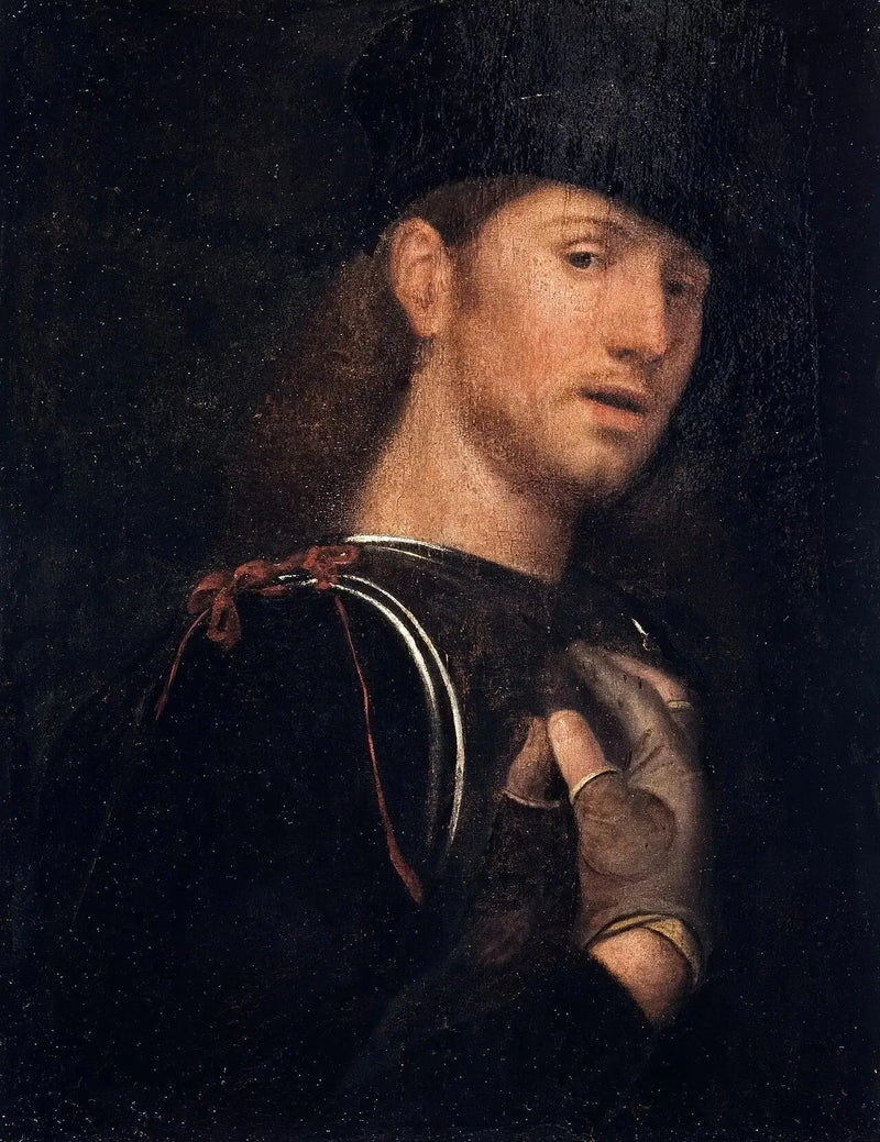 Portret van een boogschutter - Giorgione