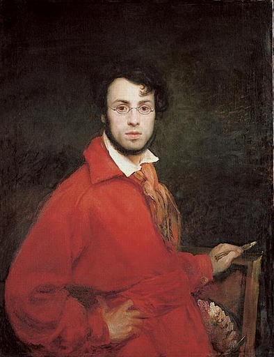 Portret van een kunstenaar - Ary Scheffer