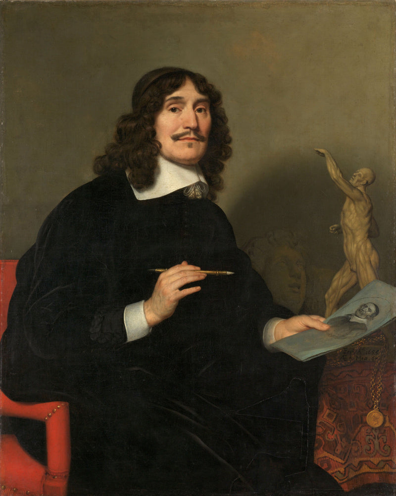 Portret van een kunstenaar - Gerrit van Honthorst
