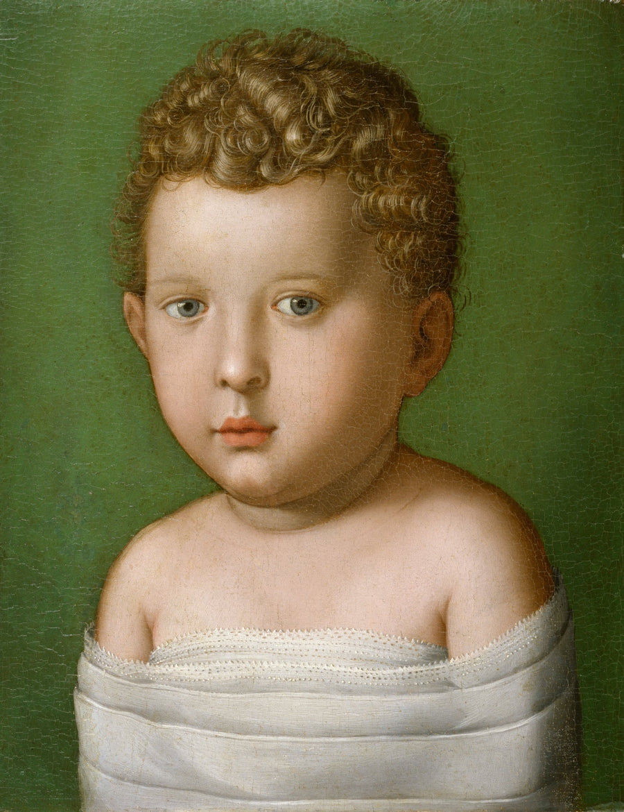 Portret van een babyjongen - Bronzino