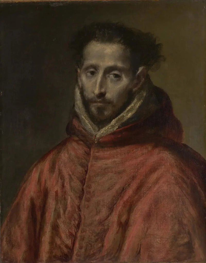 Portret van een kardinaal - El Greco