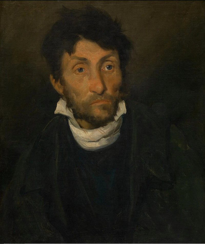 Portret van een kleptomaan - Théodore Géricault