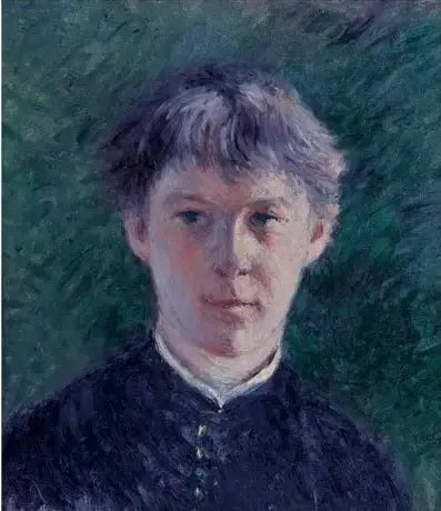 Portret van een middelbare scholier - Gustave Caillebotte