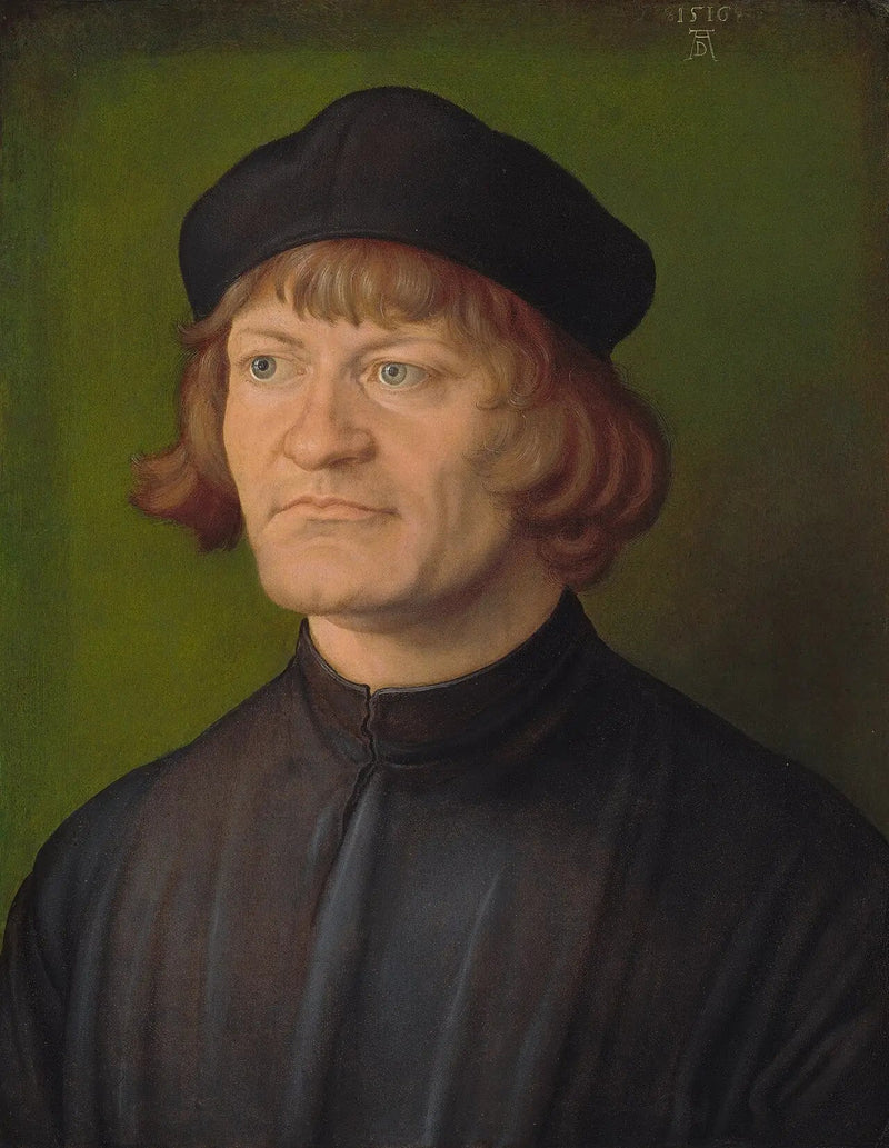 Portret van een geestelijke (Johann Dorsch ?) - Albrecht Dürer
