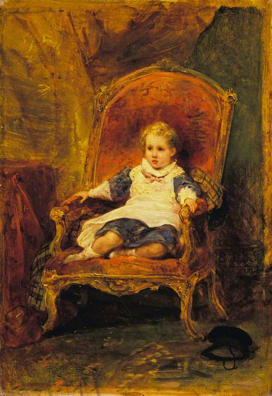 Portret van een kind - Ary Scheffer