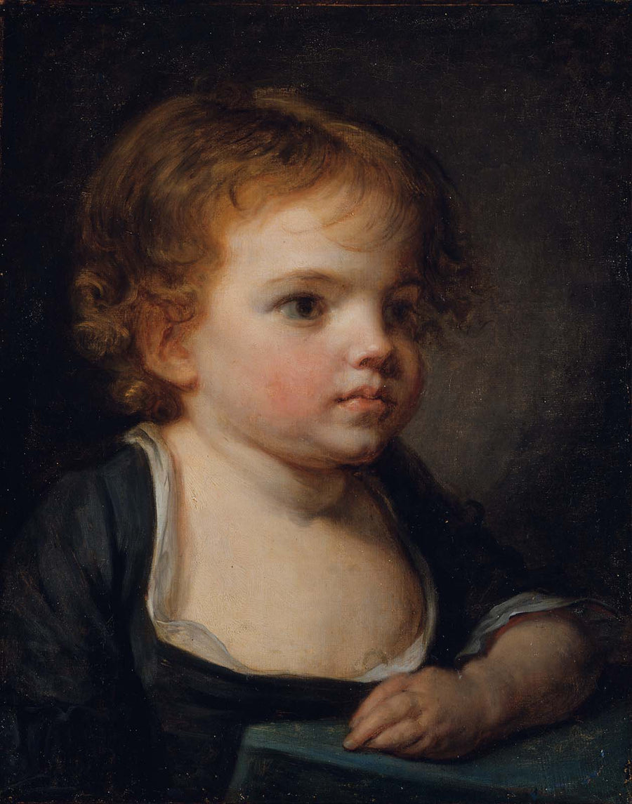 Portret van een kind - Jean-Baptiste Greuze
