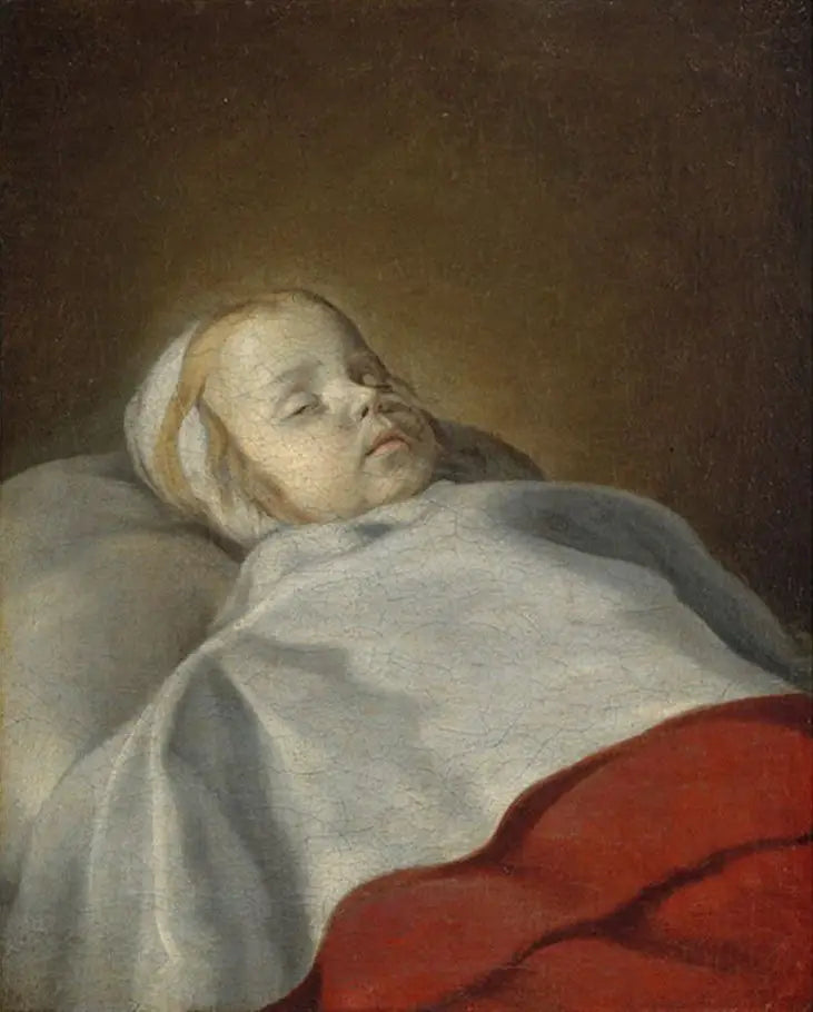 Portret van een overleden kind - Philippe de Champaigne