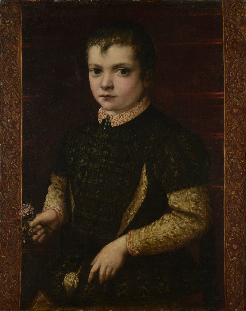 Portret van een jongen - Francesco Salviati