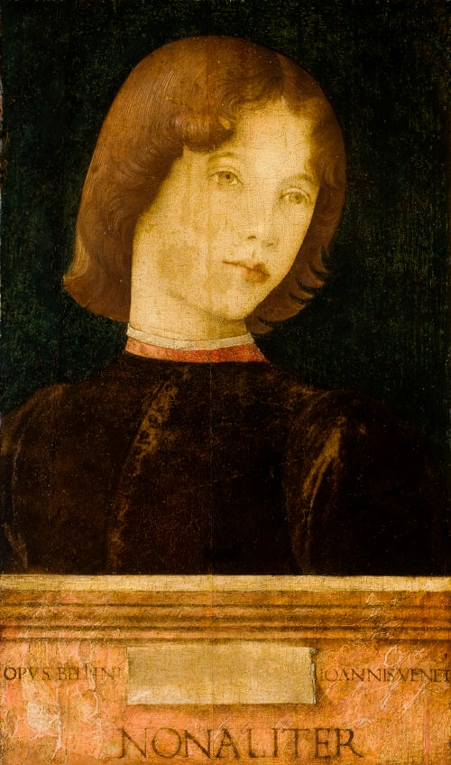 Portret van een jongen - Giovanni Bellini