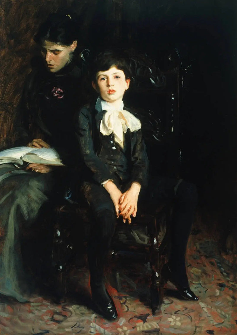 Portret van een jongen - John Singer Sargent