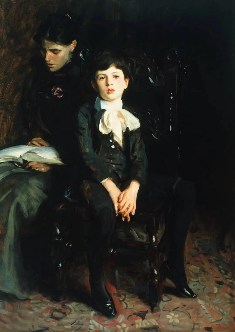 Portret van een jongen - John Singer Sargent