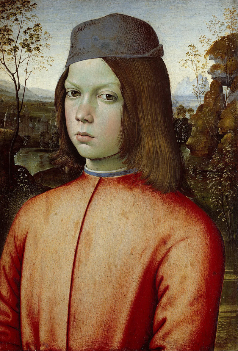 Portret van een jongen - Pinturicchio
