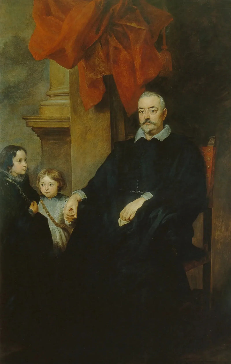 Portret van een edelman uit Genua met twee kinderen - Antoine van Dyck

Source:
Portrait d'un gentilhomme de Gênes avec deux enfants - Antoine van Dyck
