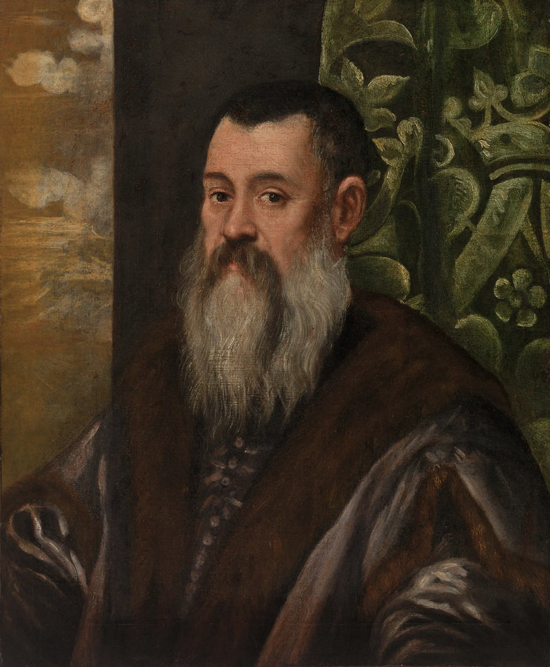 Portret van een edelman - Jacopo Tintoretto