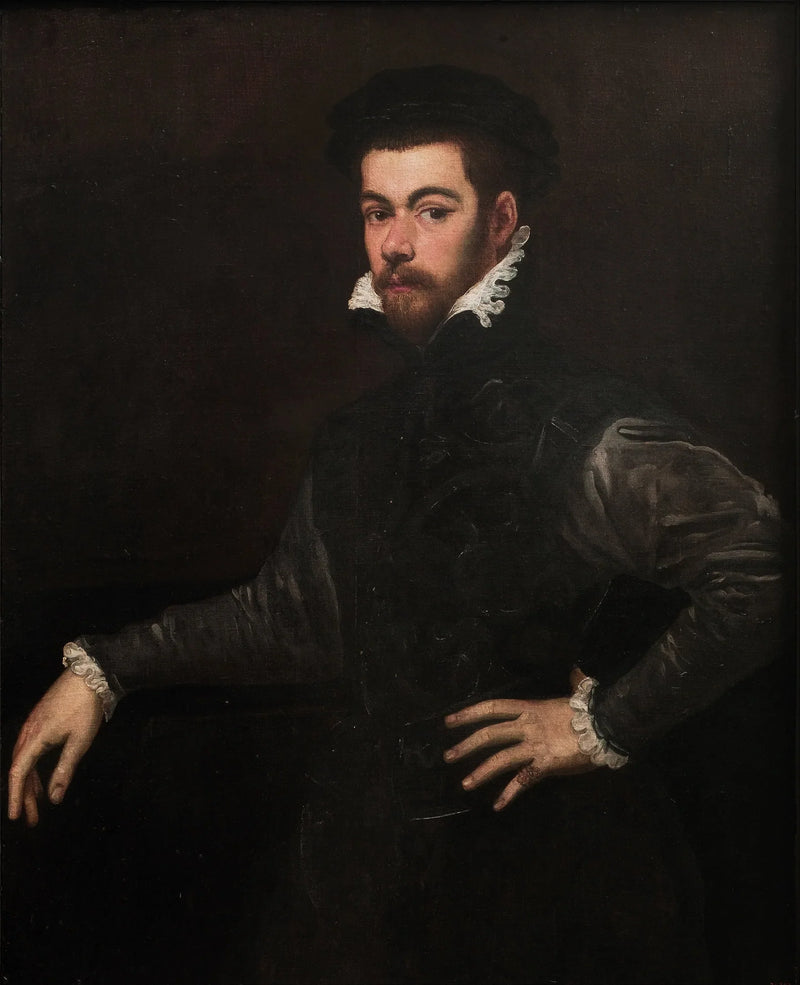 Portret van een edelman - Jacopo Tintoretto