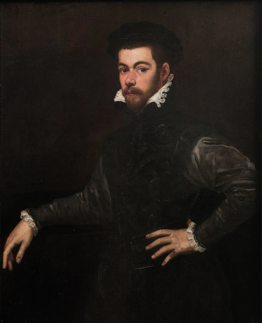Portret van een edelman - Jacopo Tintoretto
