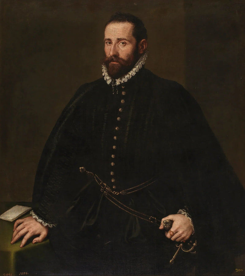 Portret van een edelman - Jacopo Tintoretto
