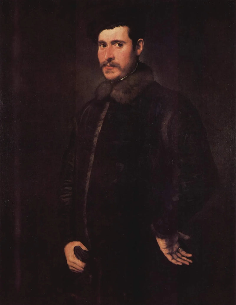 Portret van een edelman - Jacopo Tintoretto