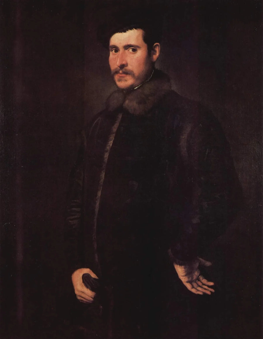 Portret van een edelman - Jacopo Tintoretto