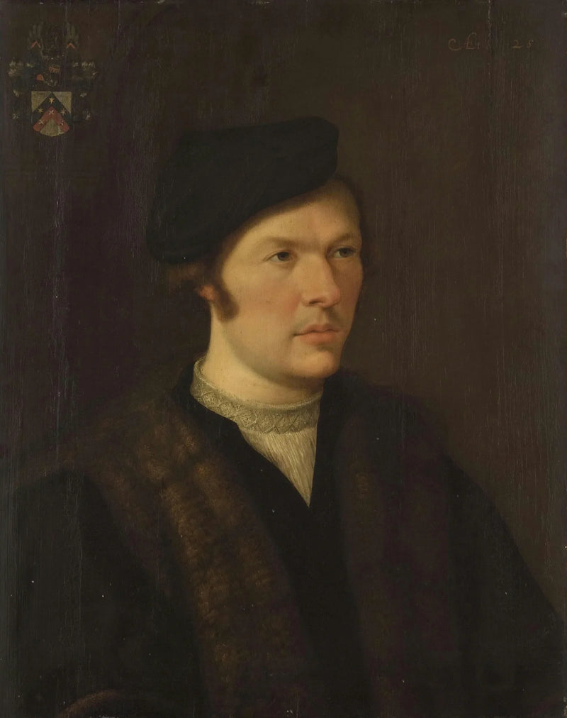 Portret van een edelman [misschien Nicasius Hanneman] - Joos van Cleve