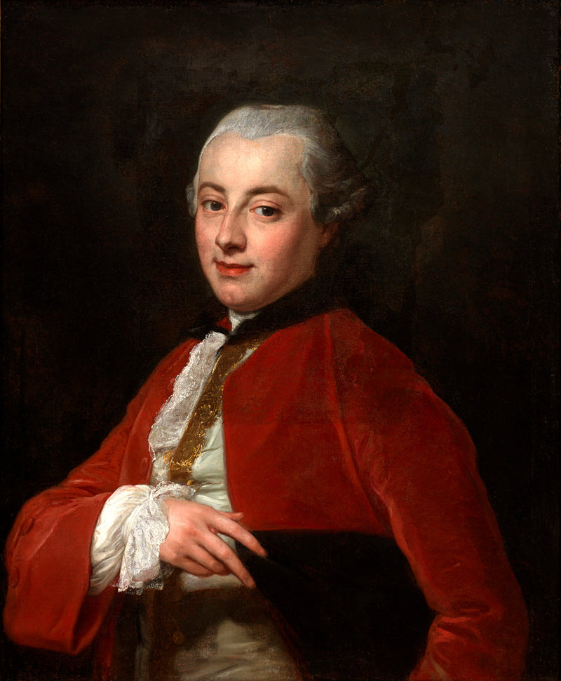 Portret van een edelman - Pompeo Batoni