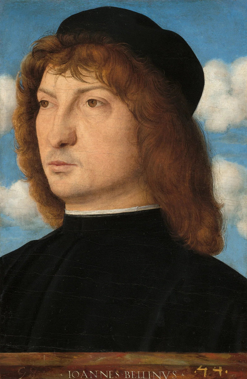 Portret van een Venetiaanse edelman - Giovanni Bellini