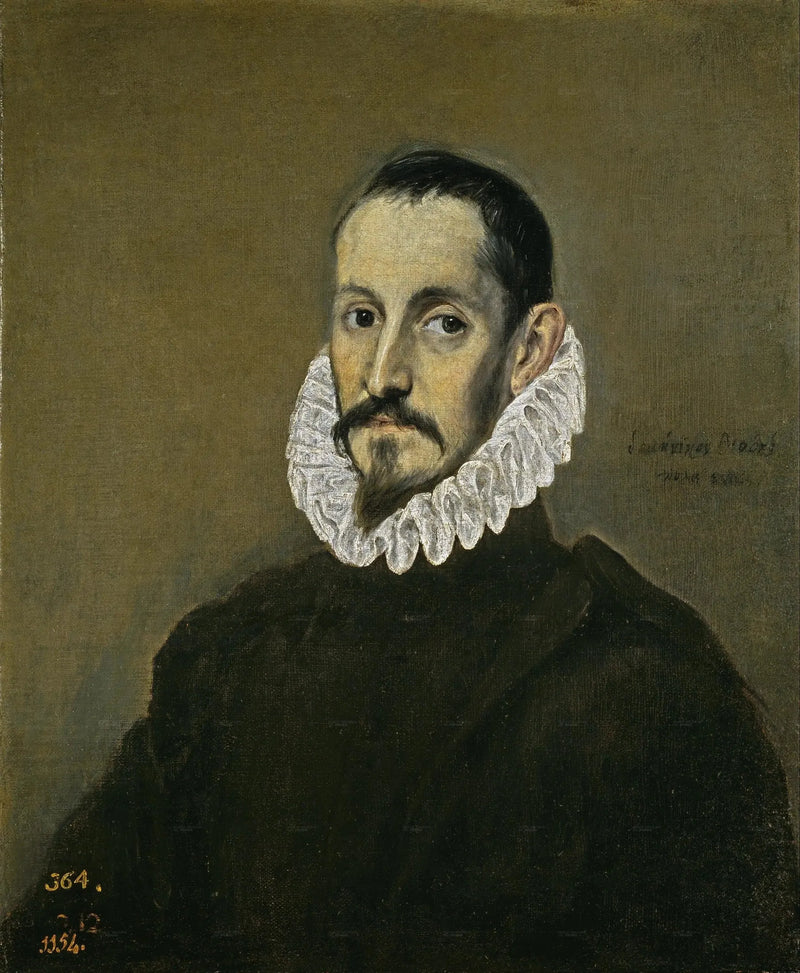 Portret van een heer - El Greco