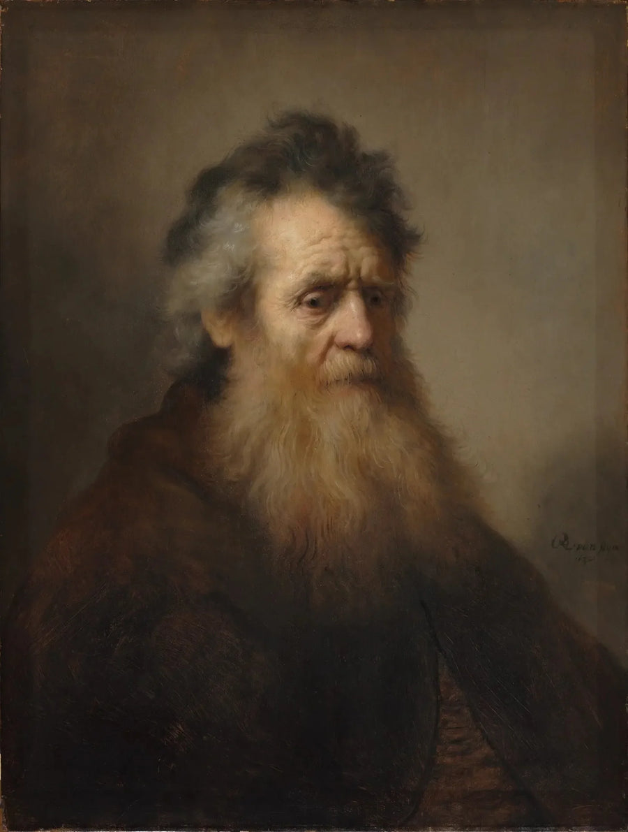 Portret van een oude man - Rembrandt