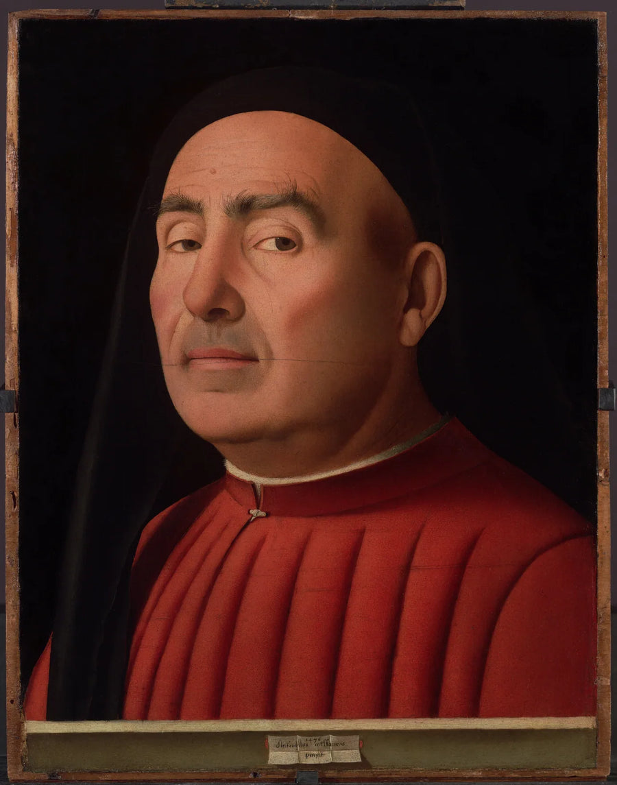 Portret van een man - Antonello van Messina