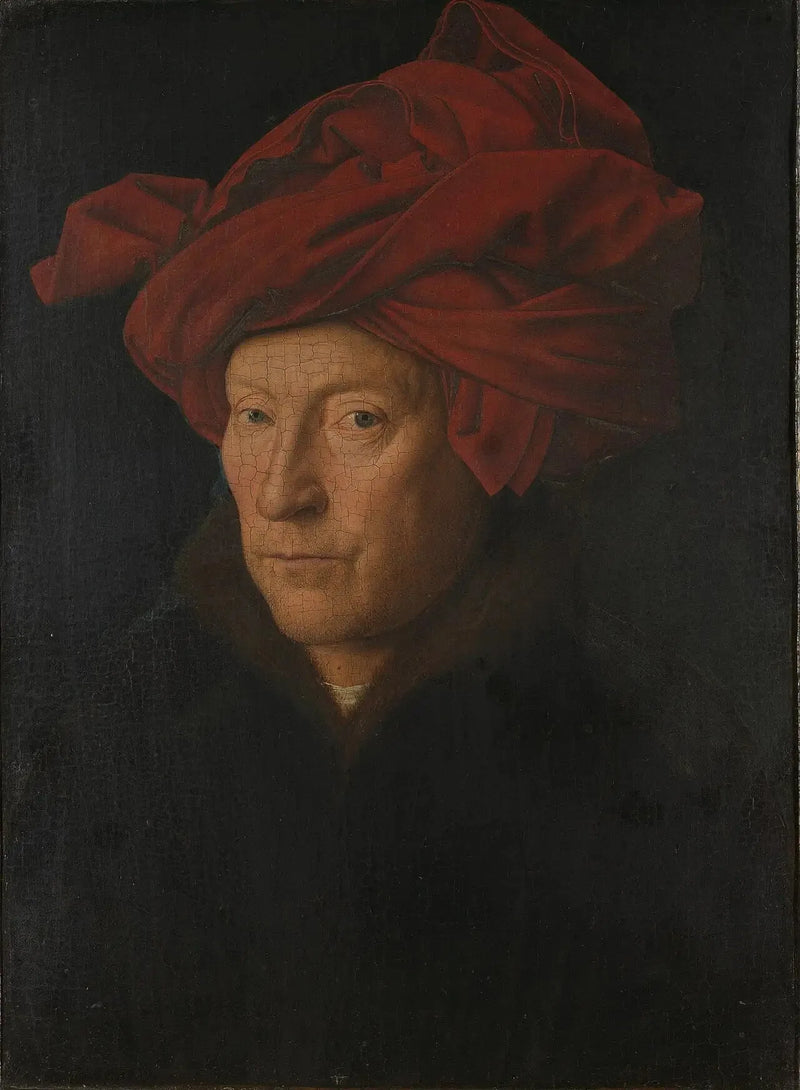 Portret van een man (zelfportret?) - Jan van Eyck

Source:
Portrait d'un homme (autoportrait?) - Jan van Eyck