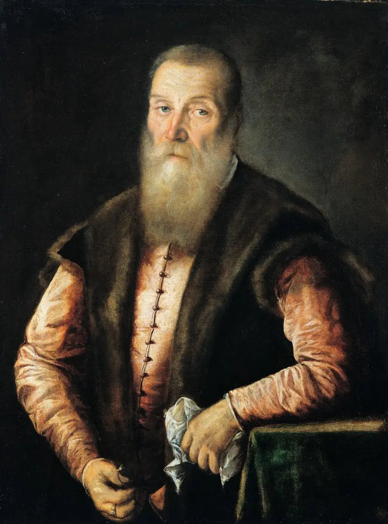 Portret van een man met baard - Titian