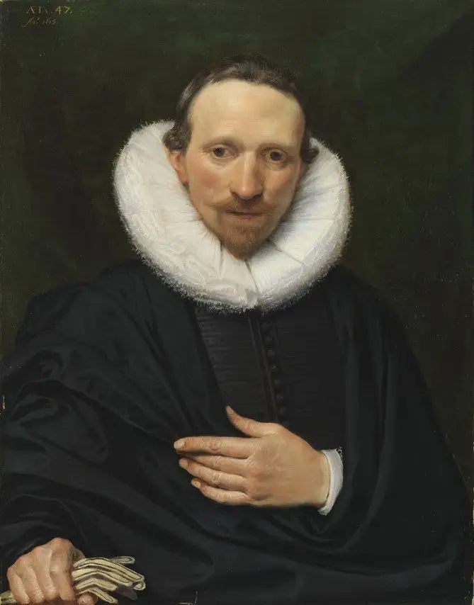 Portret van een 47-jarige man met een puntige baard, een handschoen in zijn rechterhand - Frans Pourbus de Jonge

Source:
Portrait d'un homme de 47 ans avec une barbe pointue, un gant dans la main droite - Frans Pourbus the Younger