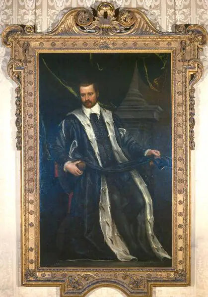 Portret van een man uit de familie Soranzo in een senatorroek - Paul Véronèse

Source:
Portrait d'un homme de la famille Soranzo en robe de sénateur - Paul Véronèse