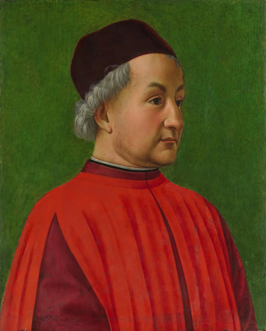 Portret van een man - Domenico Ghirlandaio