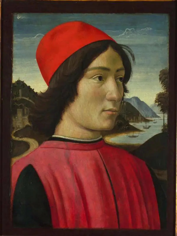 Portret van een man - Domenico Ghirlandaio