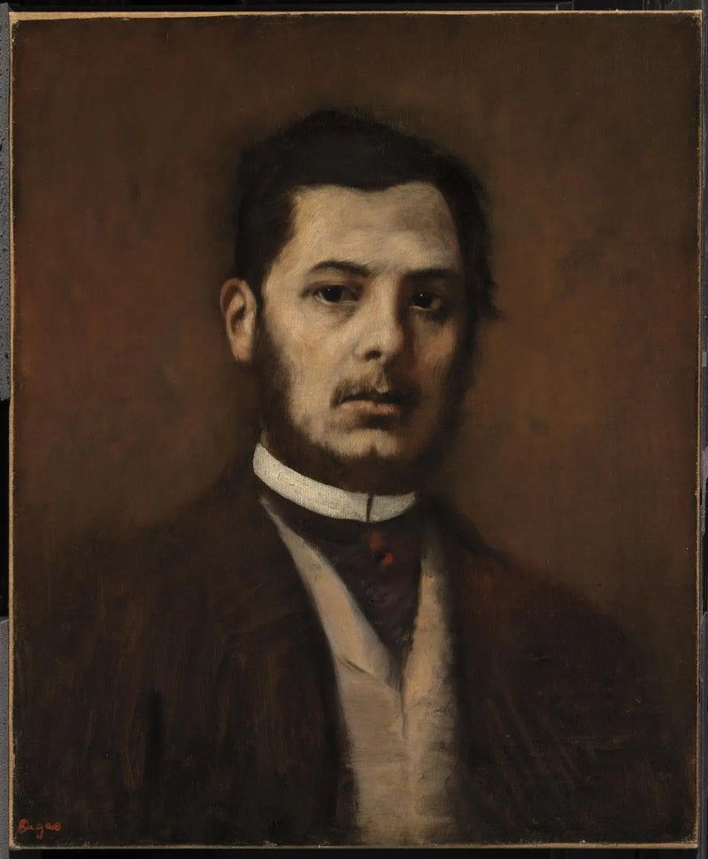Portret van een man - Edgar Degas