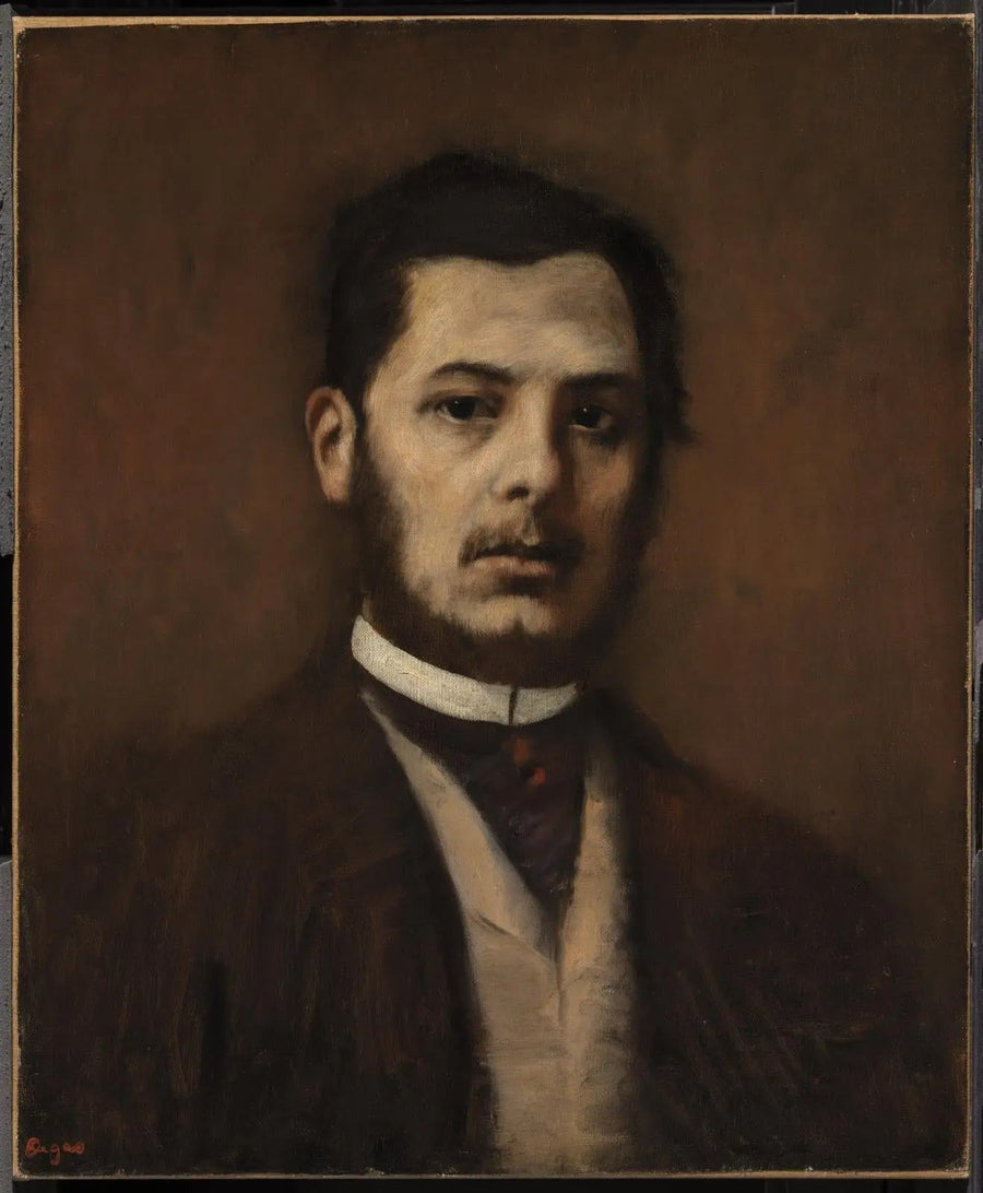 Portret van een man - Edgar Degas