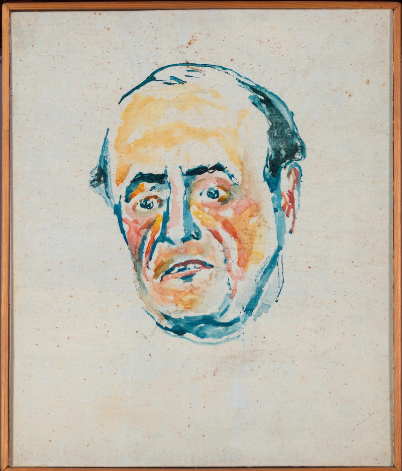 Portret van een man - Edvard Munch