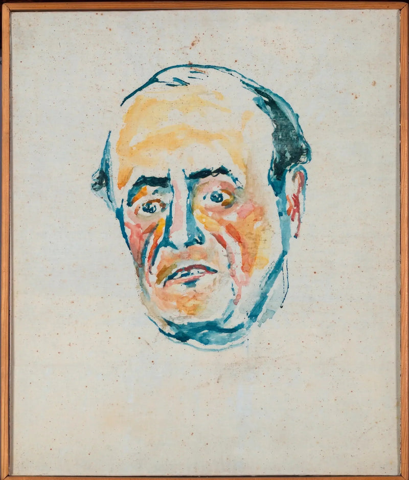 Portret van een man - Edvard Munch