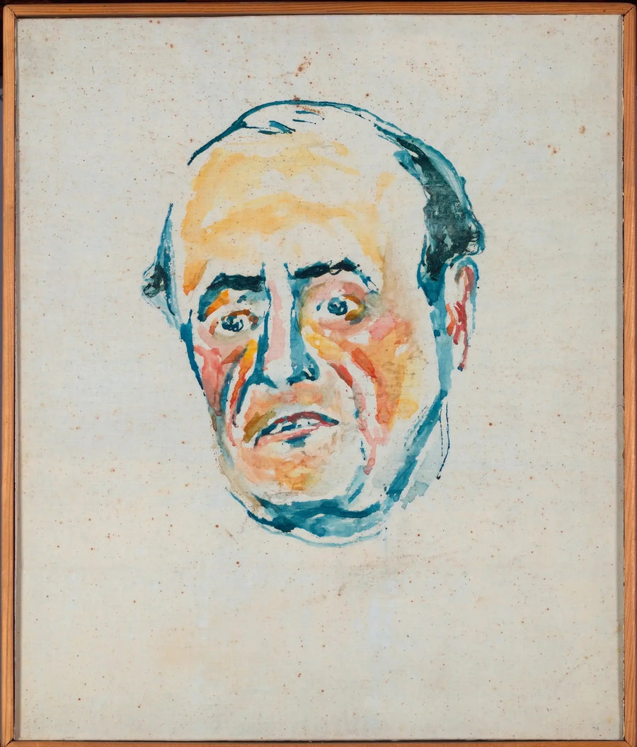 Portret van een man - Edvard Munch
