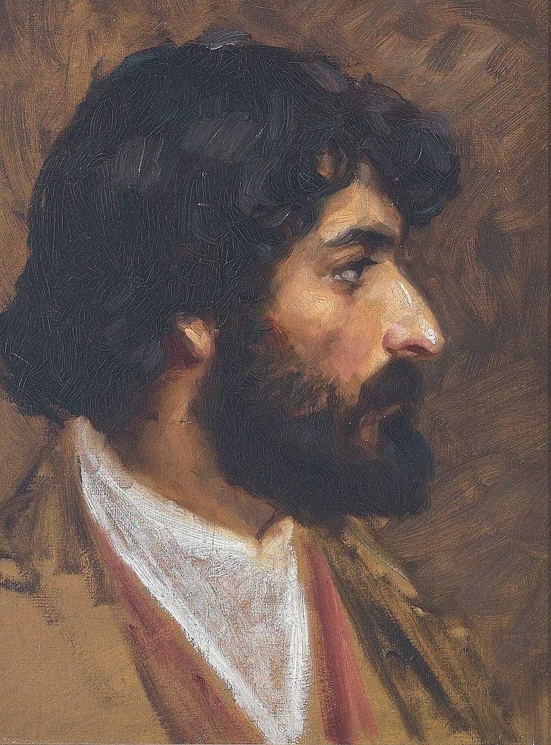 Portret van een Egyptische man. - H. A. Brendekilde

Source:
Portrait d'un homme égyptien. - H. A. Brendekilde