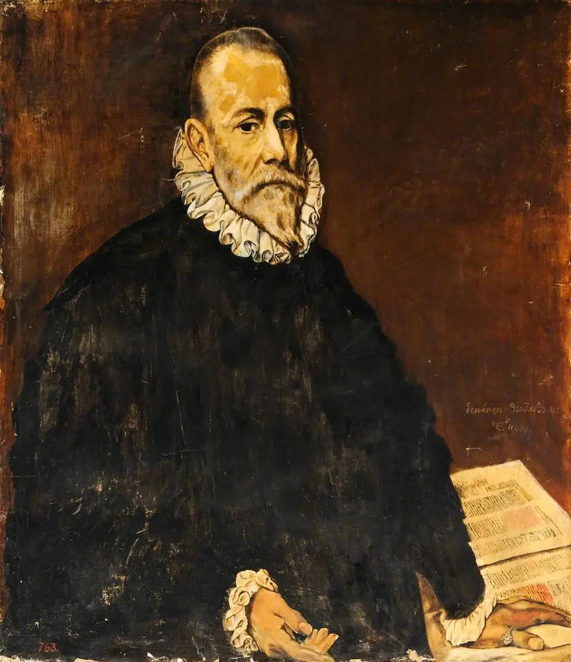 Portret van een man - El Greco