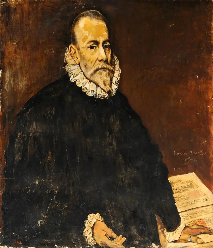 Portret van een man - El Greco